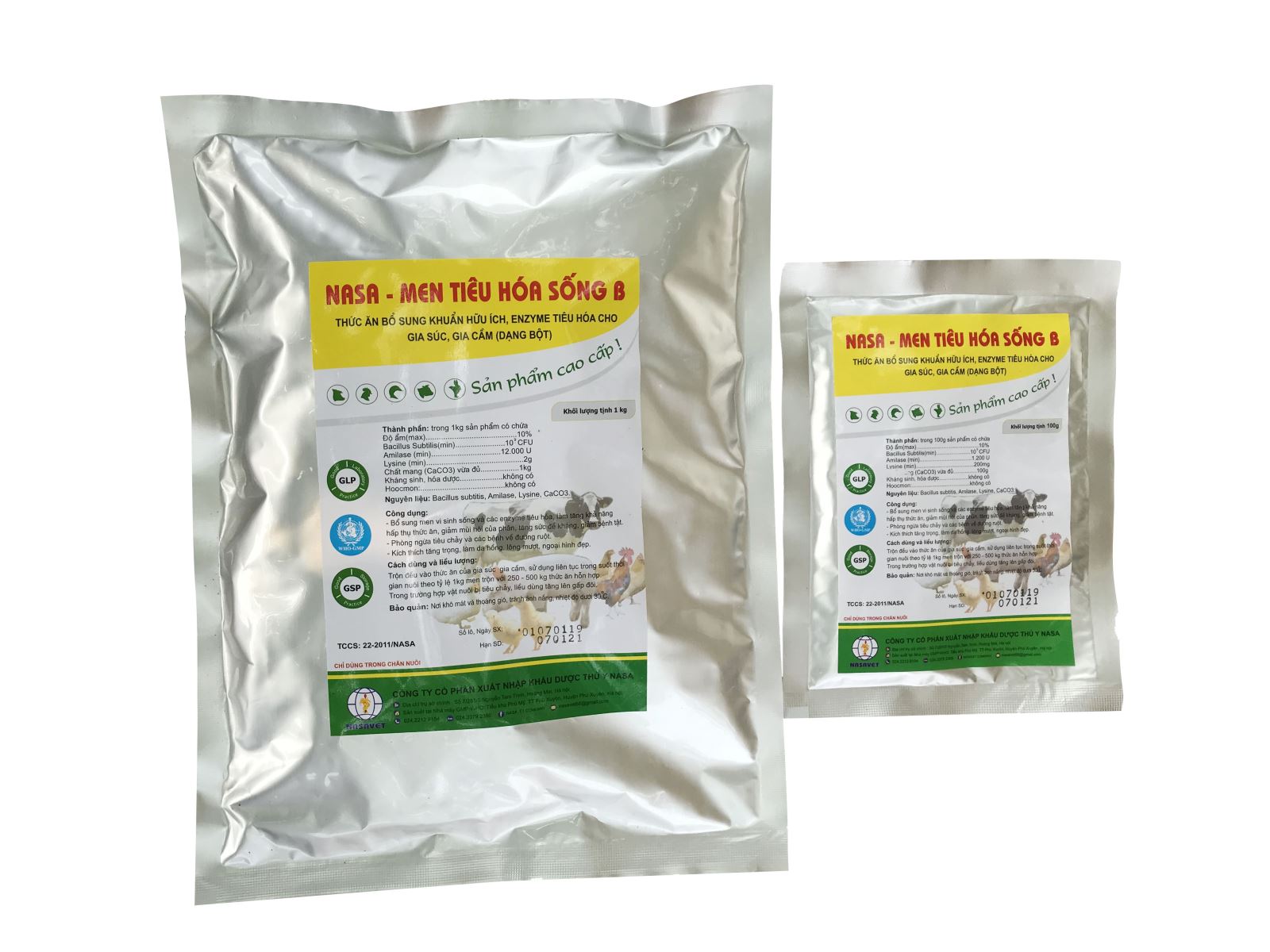 NASA - MEN TIÊU HÓA SỐNG B