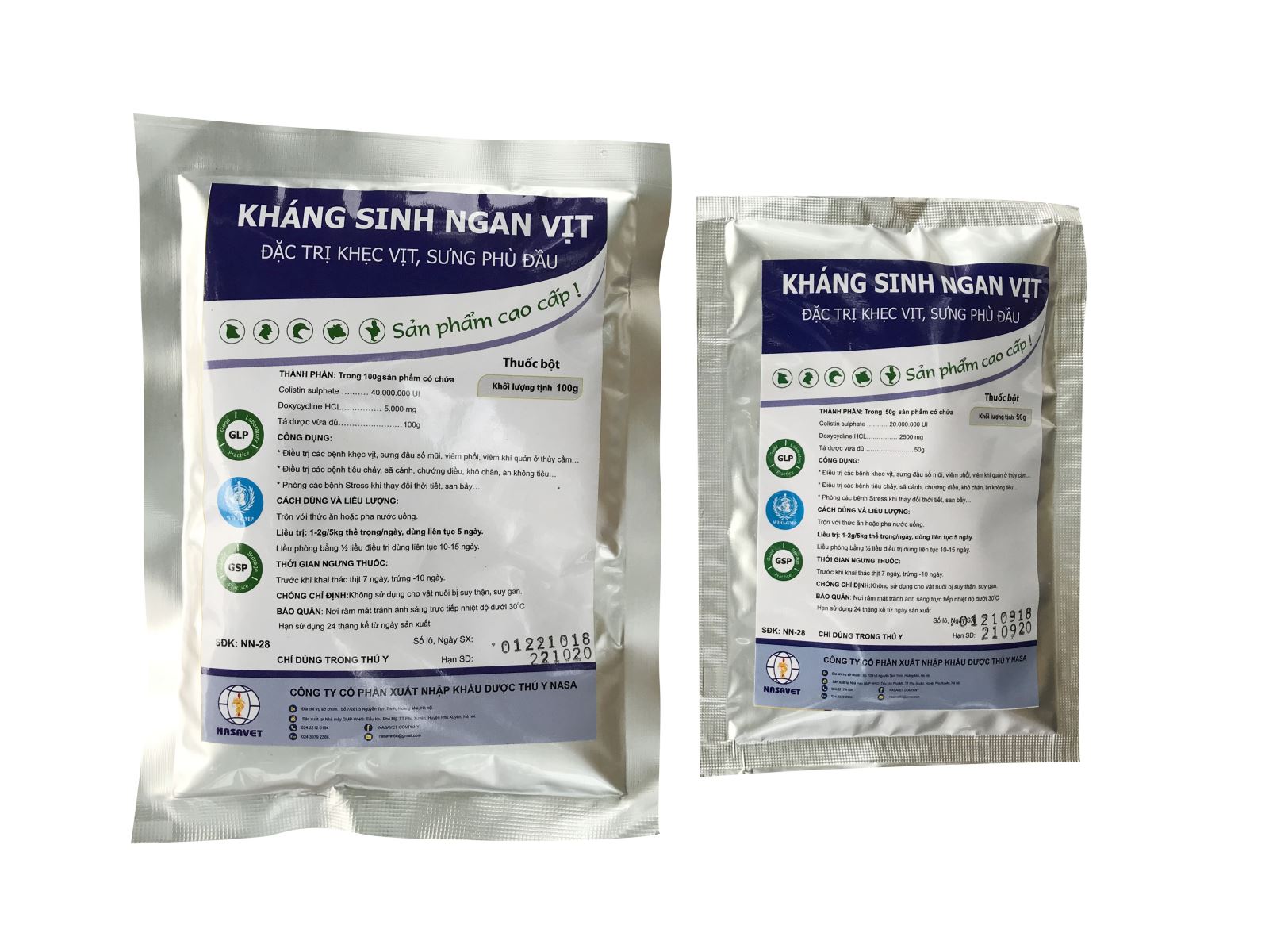 KHÁNG SINH NGAN VỊT