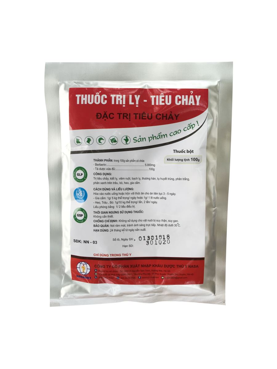 THUỐC TRỊ LY - TIÊU CHẢY
